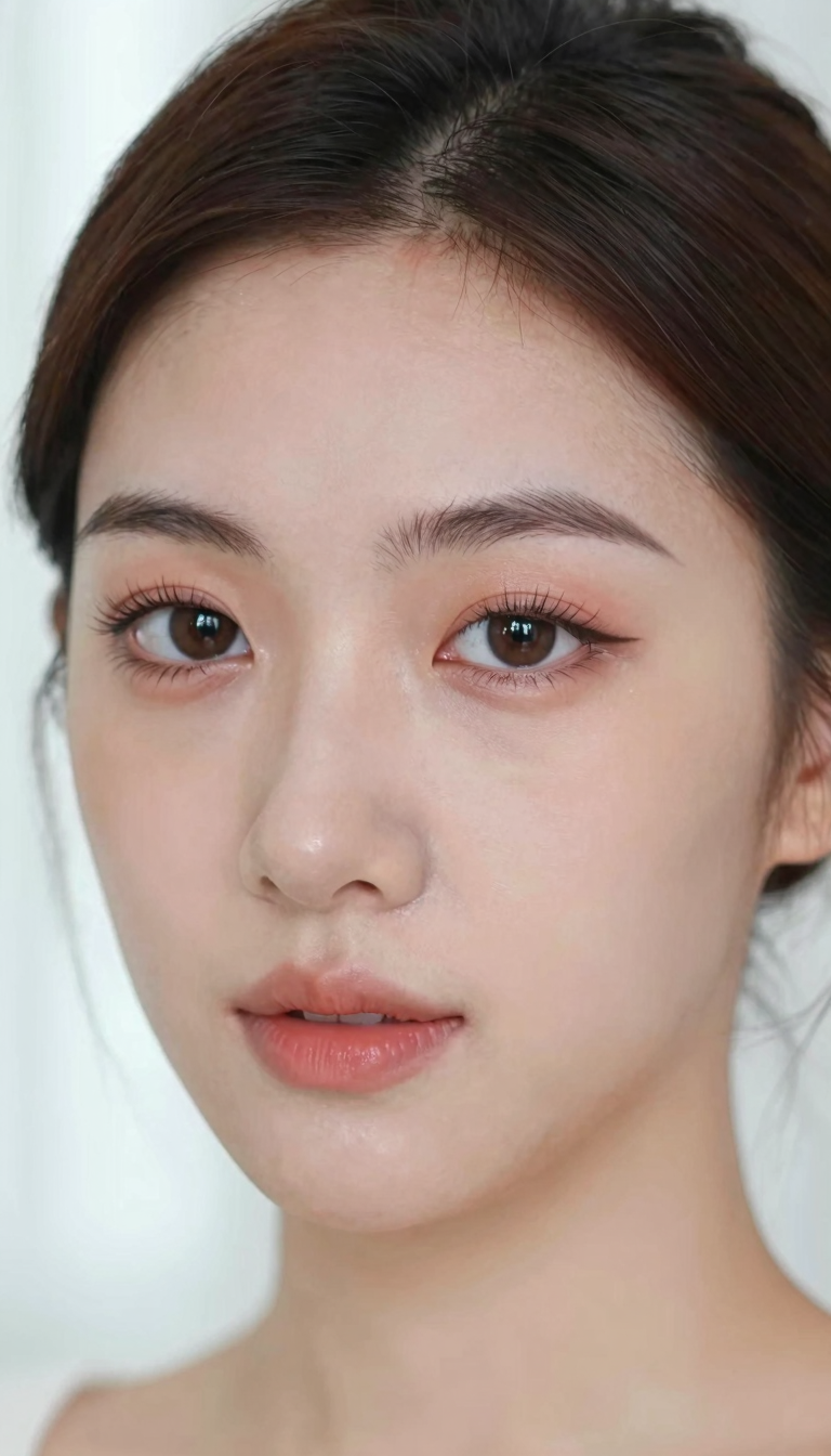 Asian Makeup Tutorial — Monolid-Friendly Eye Technique — Pinterest pin