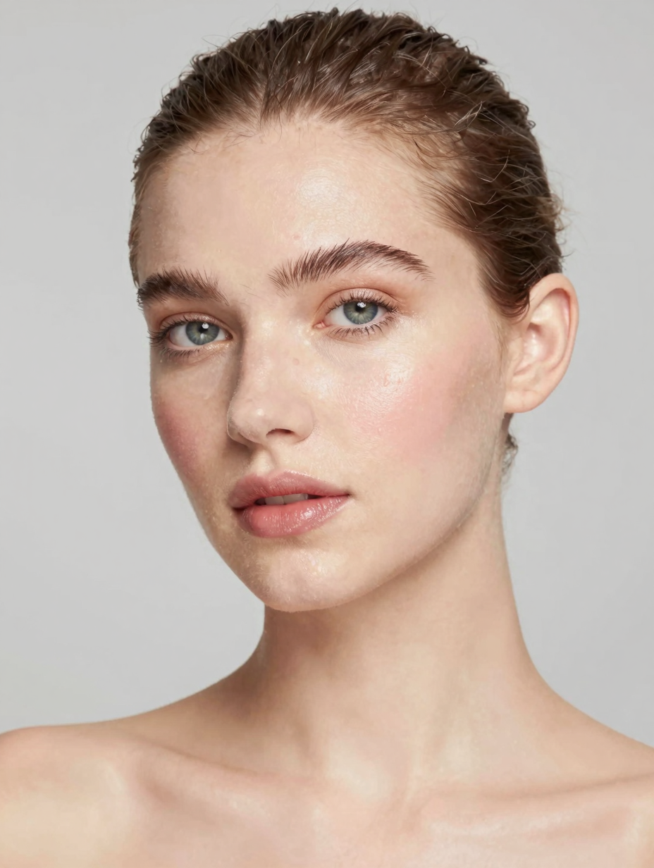 Clean Girl Makeup Tutorial — front view