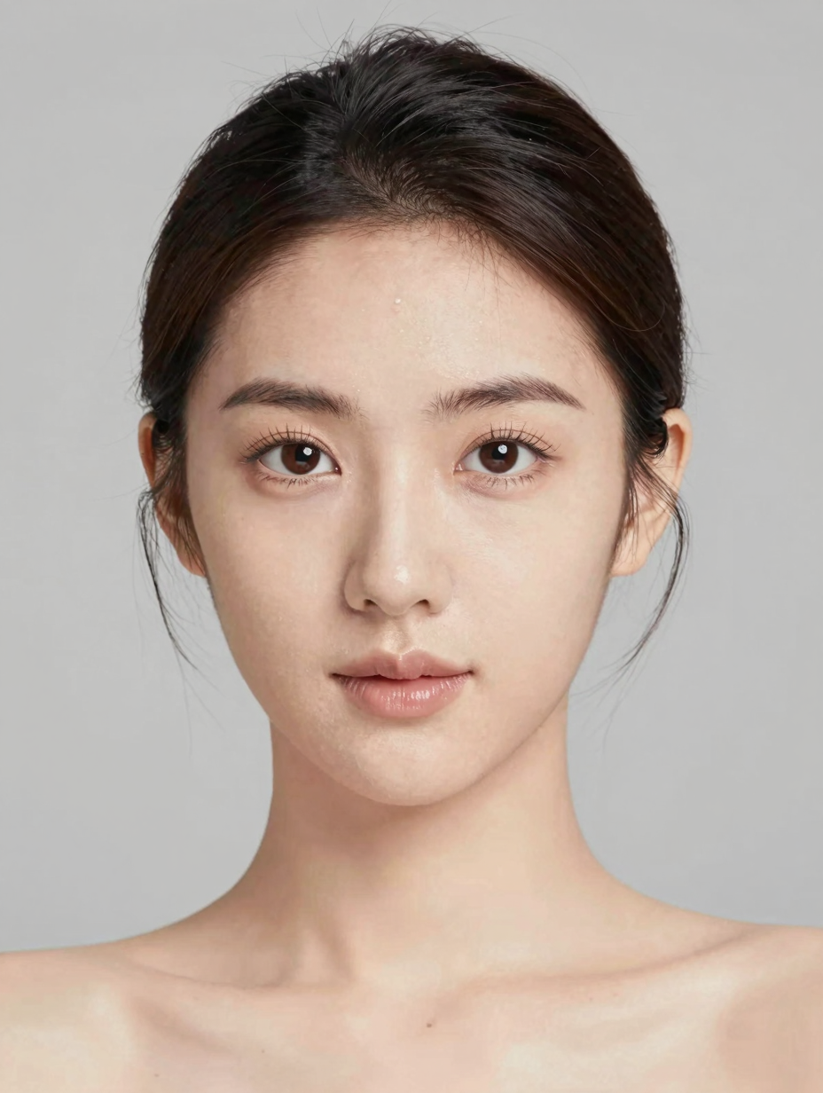 Contour Makeup for Beginners — front view
