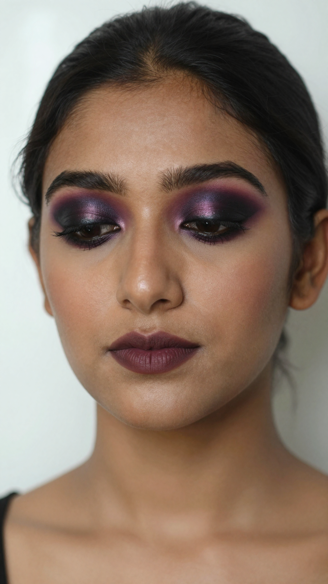 Dark Makeup Look — Pinterest pin
