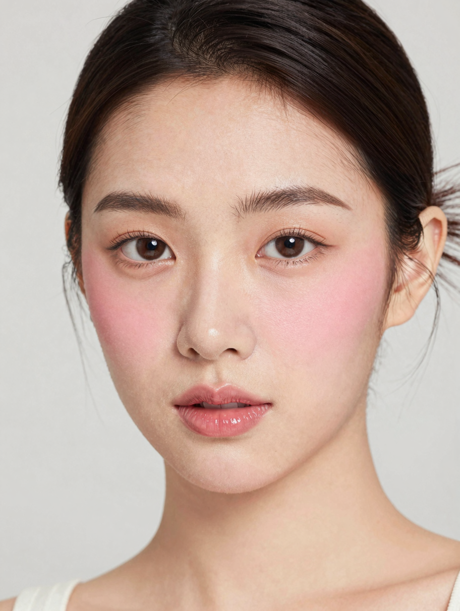 Douyin Makeup Tutorial — front view