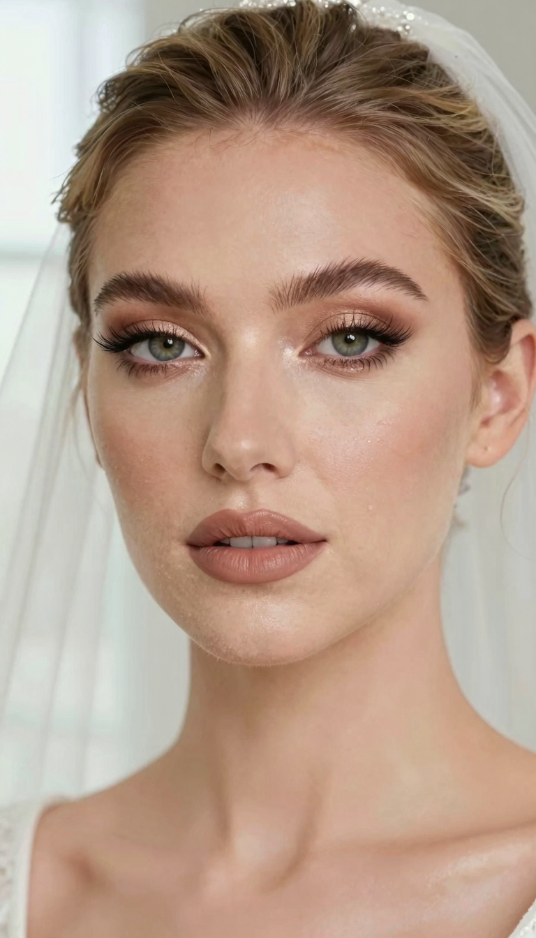Glam Bridal Makeup — Pinterest pin
