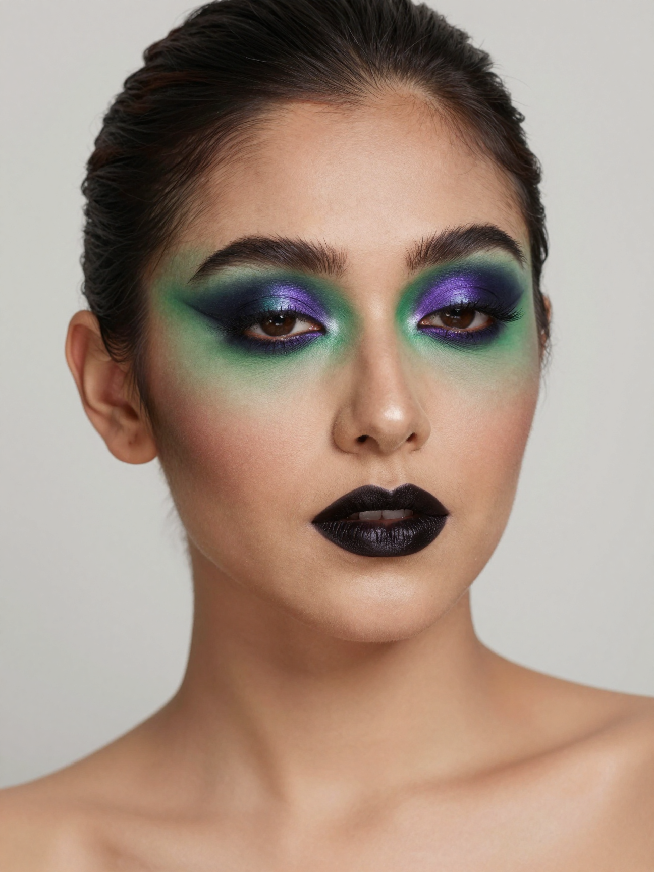 Witch Makeup Ideas for Halloween — front view