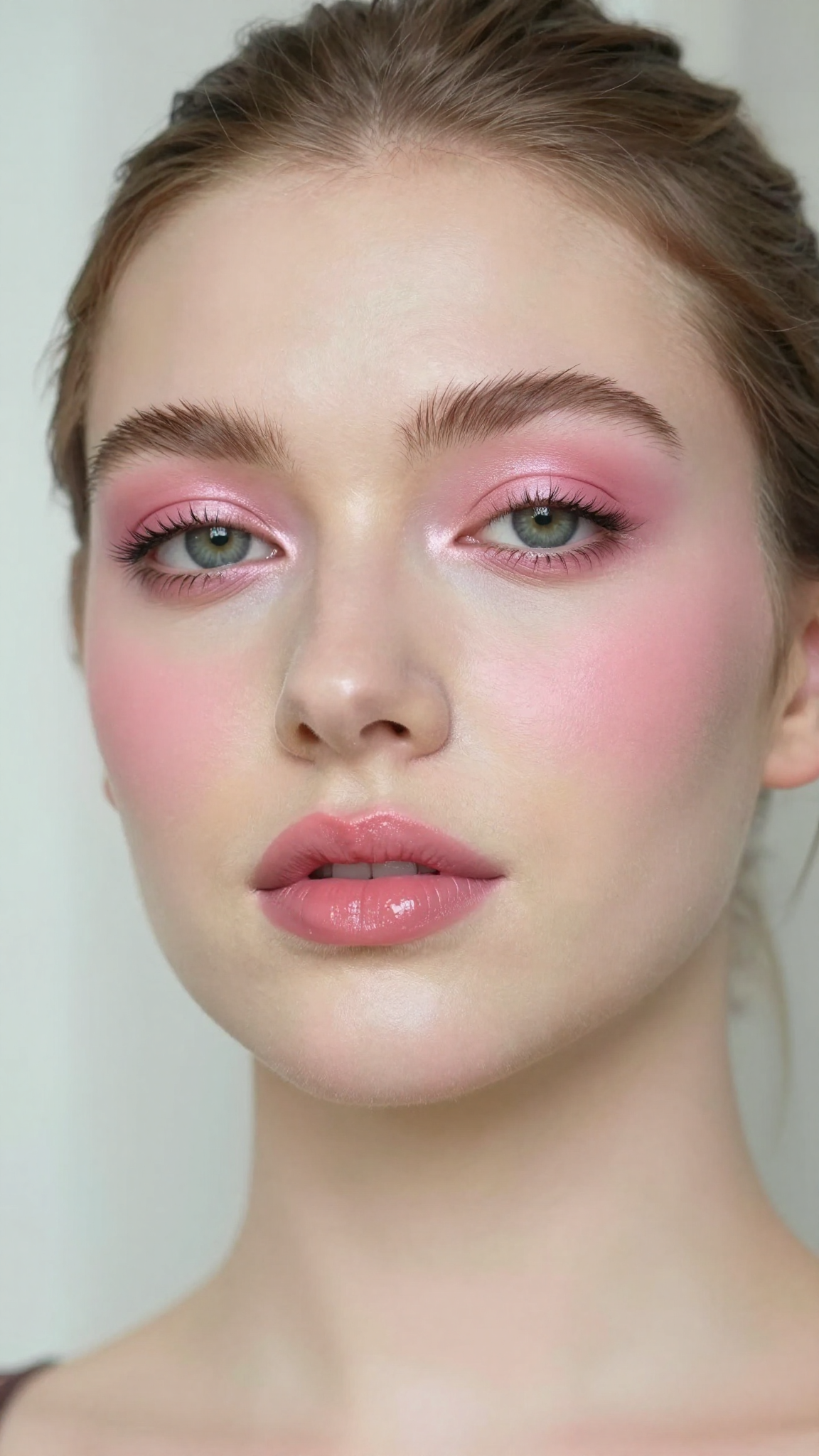 Pink Makeup Look — Pinterest pin