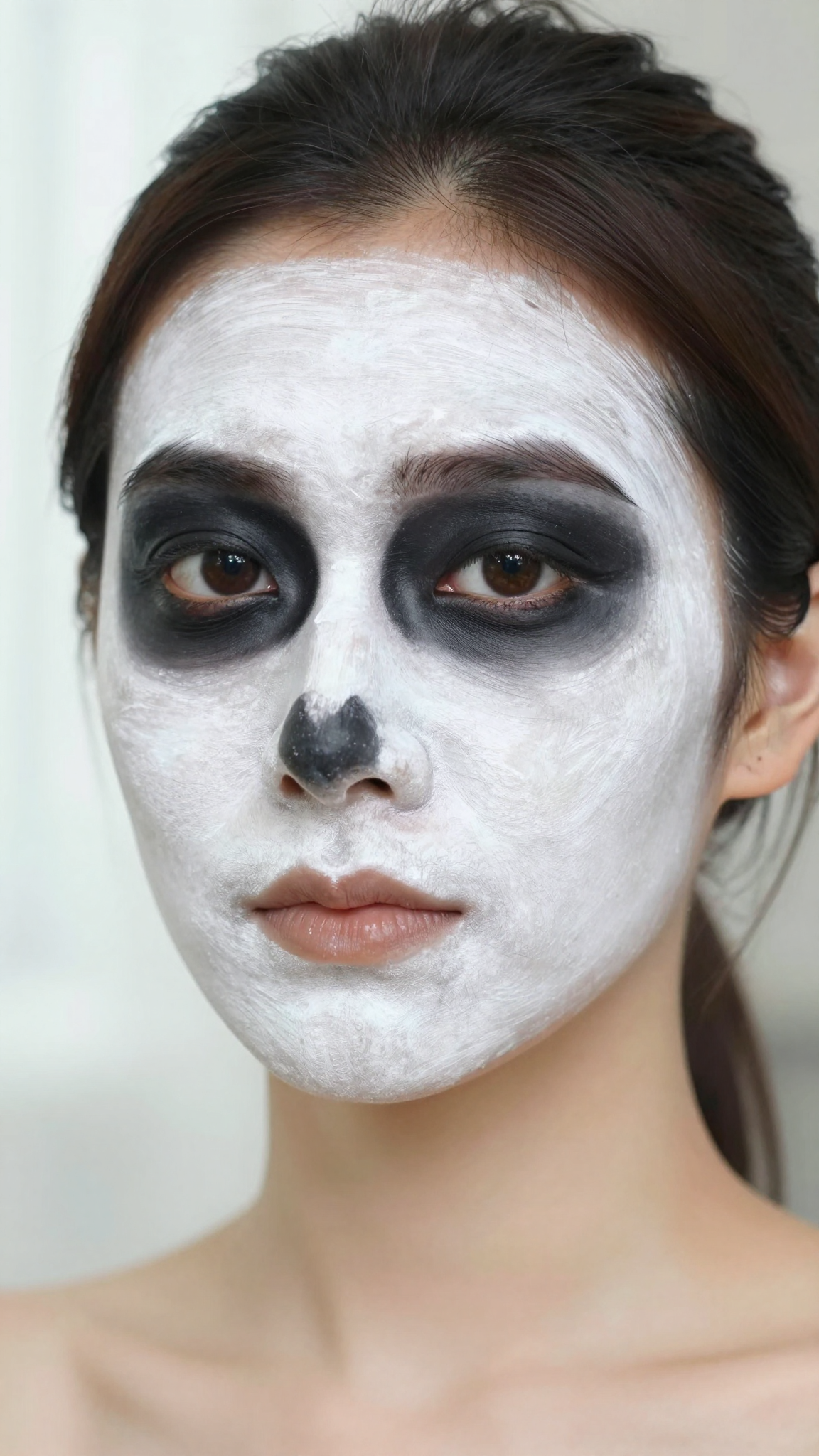Skeleton Makeup Tutorial — Pinterest pin