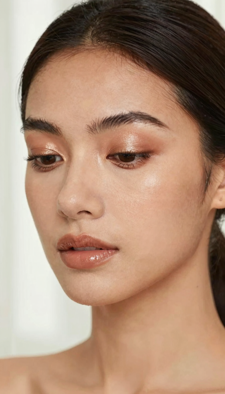 Soft Glam Makeup Look — Pinterest pin