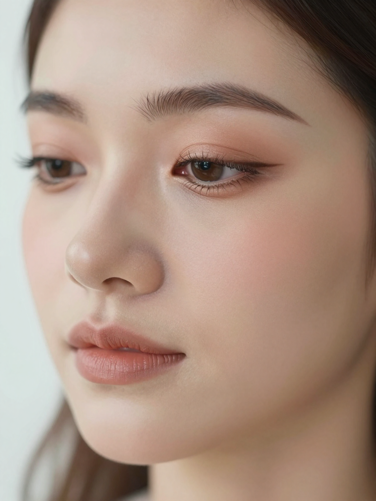 Wedding Guest Makeup — close-up detail